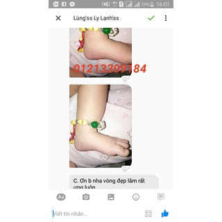 Vòng dâu tằm bé trai - bé gái