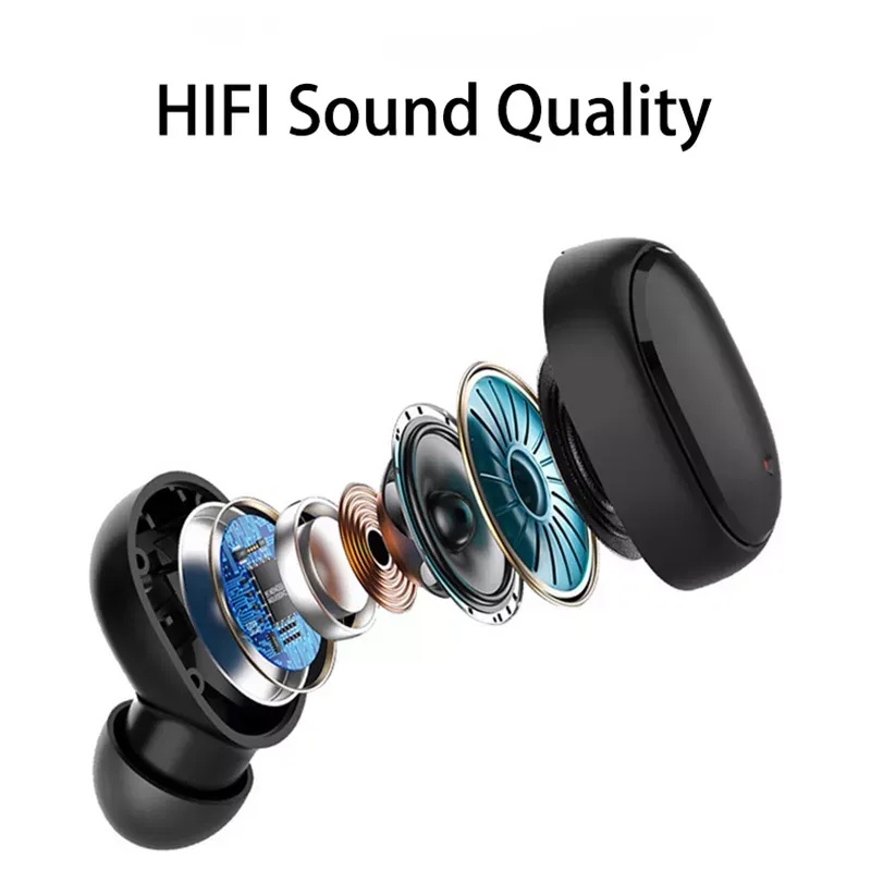 Tai Nghe Bluetooth Không Dây TWS Phong Cách Thể Thao Có Mic Cho IPhone / Android / PC