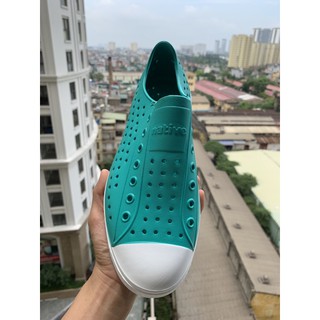 [FREE SHIP 50K] - Giày Nhựa Native Jefferson - Chất Nhựa E.V.A Siêu Nhẹ, Không Thấm Nước - MÀU XANH NGỌC - Cốp Store