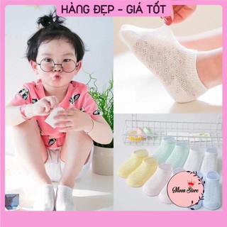 Tất lưới cho bé, Set 5 đôi tất lưới hè thu trẻ em đi bốn mùa