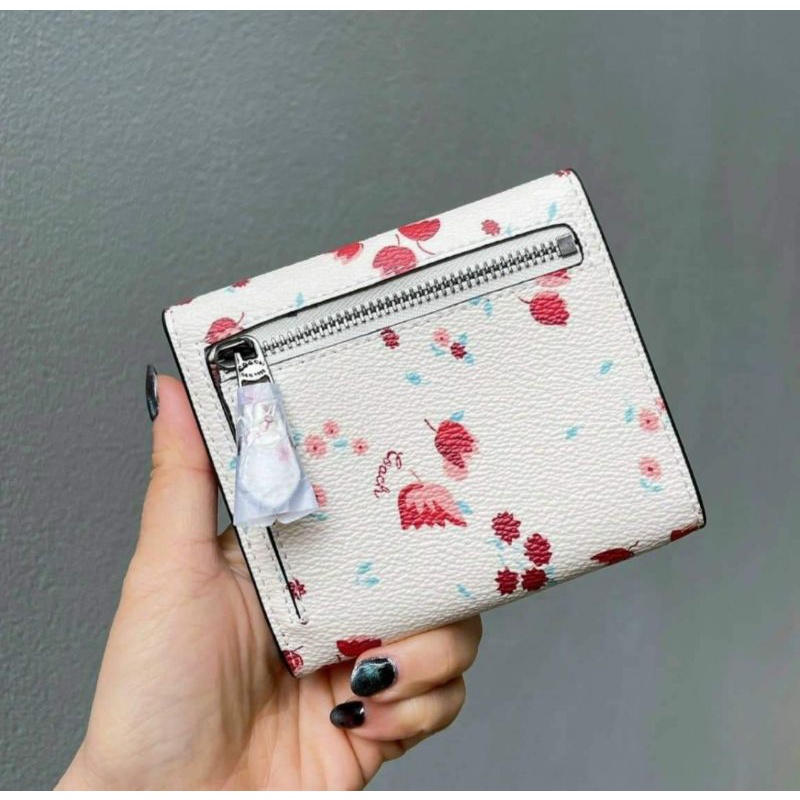 Ví C0ACH SMALL WALLET da thật siêu cưng