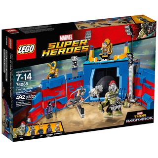 Đồ Chơi Lắp Ráp LEGO Thor Đối Đấu Hulk: Đấu Trường Quyết Định 76088