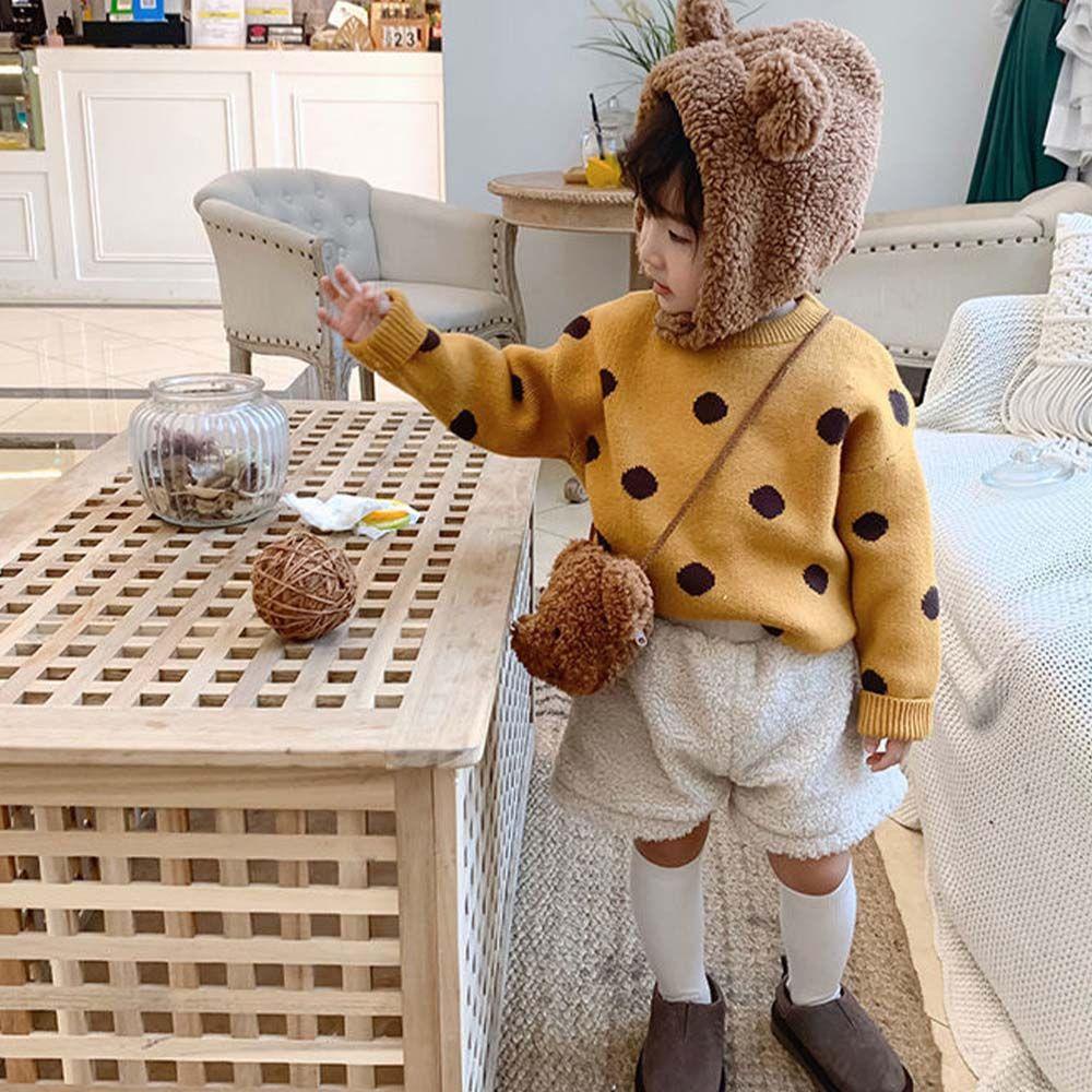 Túi Đeo Chéo Mini Hình Gấu Hoạt Hình Dễ Thương Cho Bé Gái