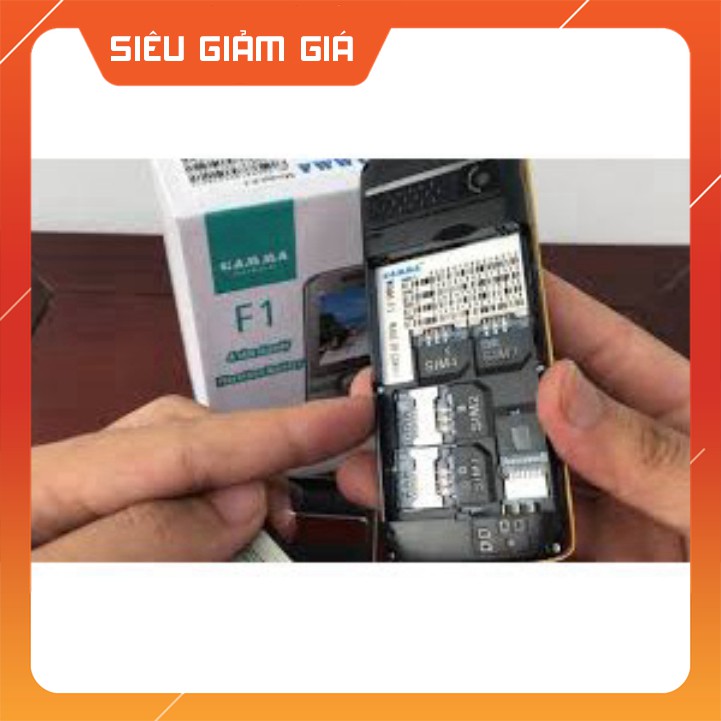 Gamma F1 Điện Thoại 4 Sim Pin Khủng [giá ưu đãi] Sả lỗ cuối năm