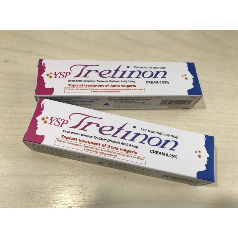 Tretinoin YSP Tretinon gel giảm mụn trẻ hoá da