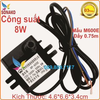 Bơm nước quạt điều hòa hơi nước 8w Sonako