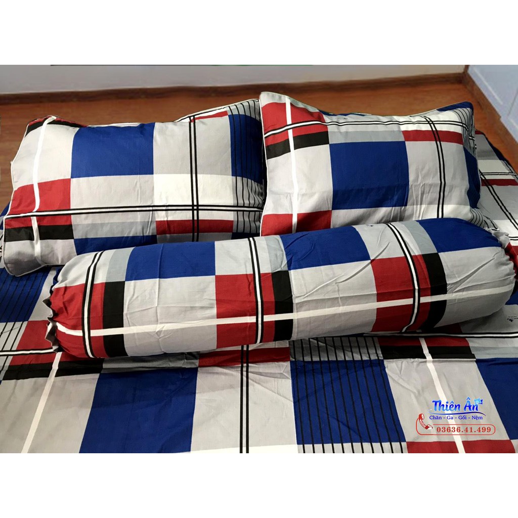 Bộ drap cotton Thắng Lợi 1,6m