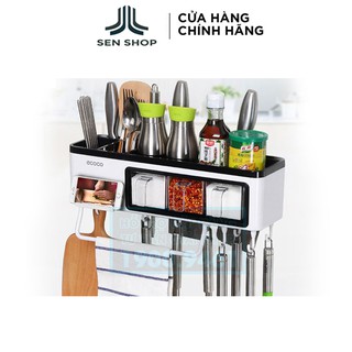Kệ dụng cụ nhà bếp thông minh ECOCO 3 hộp gia vị 9259