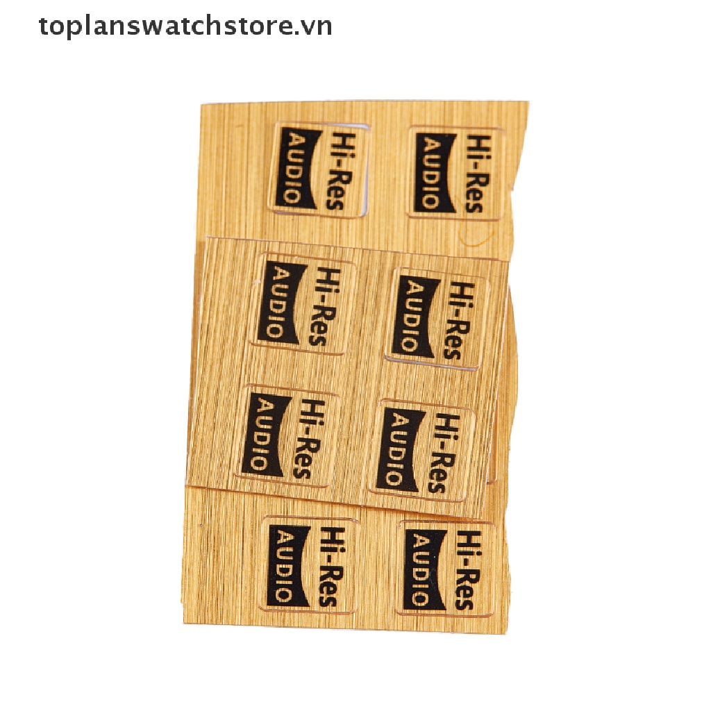 Set 10 Sticker Hi-Res Dán Trang Trí Máy Nghe Nhạc Cho Walkman Fiio Iriver Cayin MP3