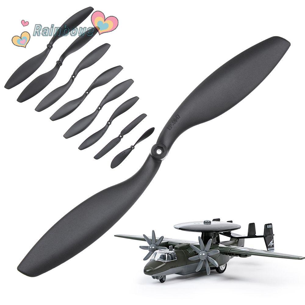Set 10 Cánh Quạt Màu Đen Bằng Nhựa 8043 8060 9047 Cho Máy Bay Điều Khiển Từ Xa Rc Blade 1047 Diy