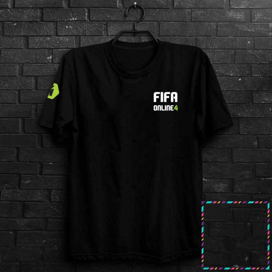 [SALE] [Mã FASHIONT4MA2 giảm 10K đơn 50K] [Xả kho ]Áo Fifa Online 4 màu đen ngắn tay đẹp siêu ngầu giá rẻ nhất