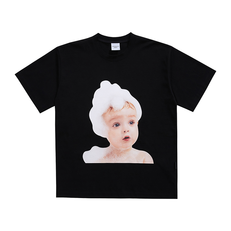 Áo thun tay lỡ ADLV Baby Gội Đầu MSW Town , áo phông Tshirt cotton nam nữ unisex