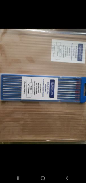 Kim hàn tig 1.6 li và 2.4 li .hộp 10 cây