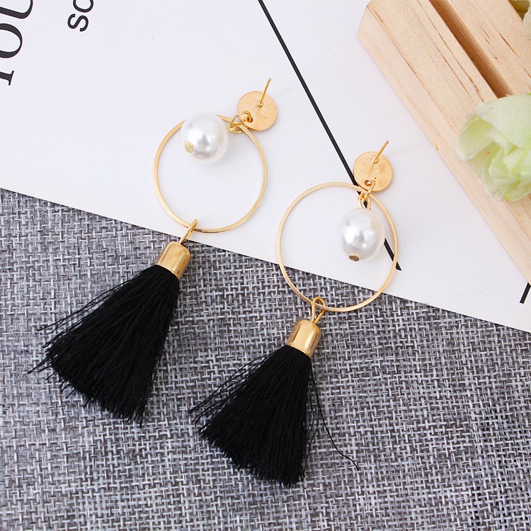 Khuyên Tai - Bông Tai - Hoa Tai Dáng Dài Trẻ Trung Xinh Xắn Phong Cách Hàn Quốc