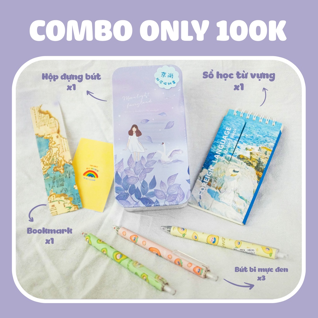 Cá Chép - Set đồ dùng học tập 3 món (combo 100k)