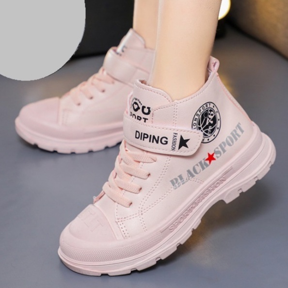 Giày bốt cao cổ bé gái phong cách Hàn Quốc(hàng mới về) B075