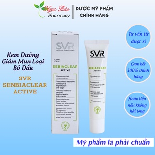 Kem Dưỡng SVR Sebiaclear Active Cho Da Dầu Mụn 40ml