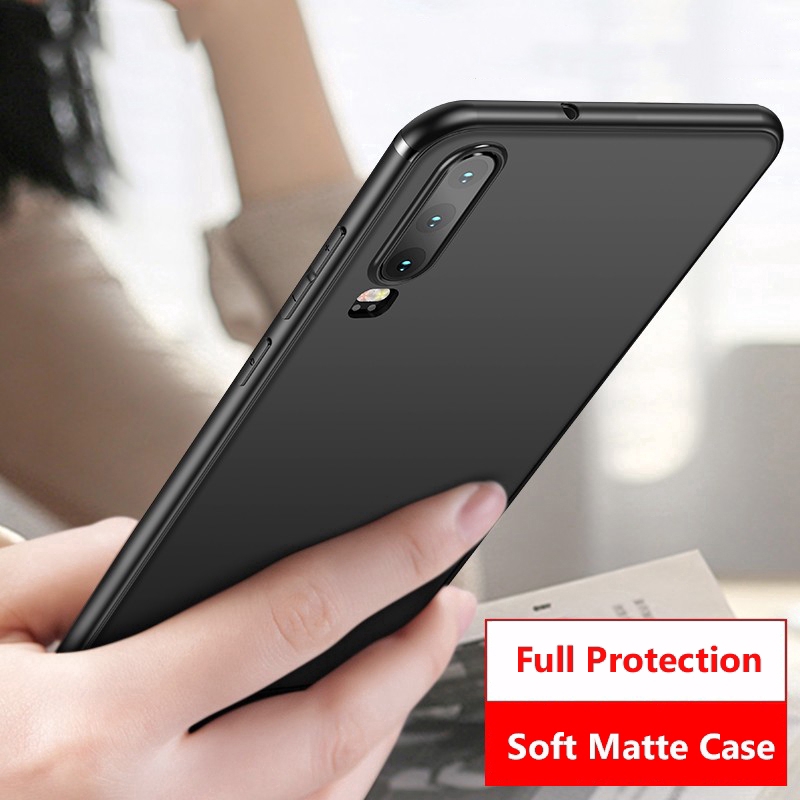 Ốp điện thoại mềm siêu mỏng bề mặt mờ cho Huawei Nova 4e 3i 3e 3 2i