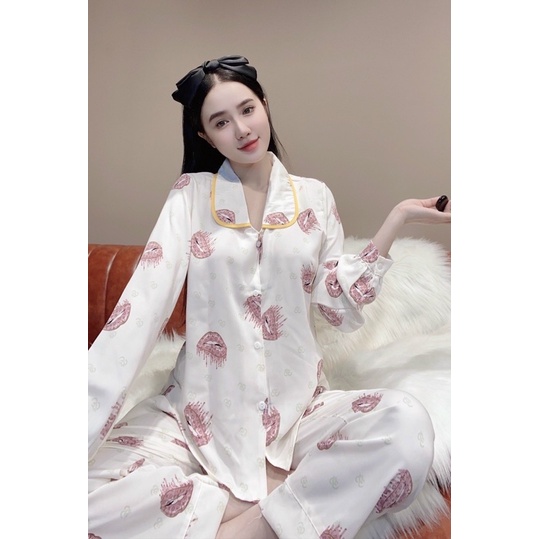 Bộ lụa  mango ,satin kimono (free size dưới 58kg) | BigBuy360 - bigbuy360.vn