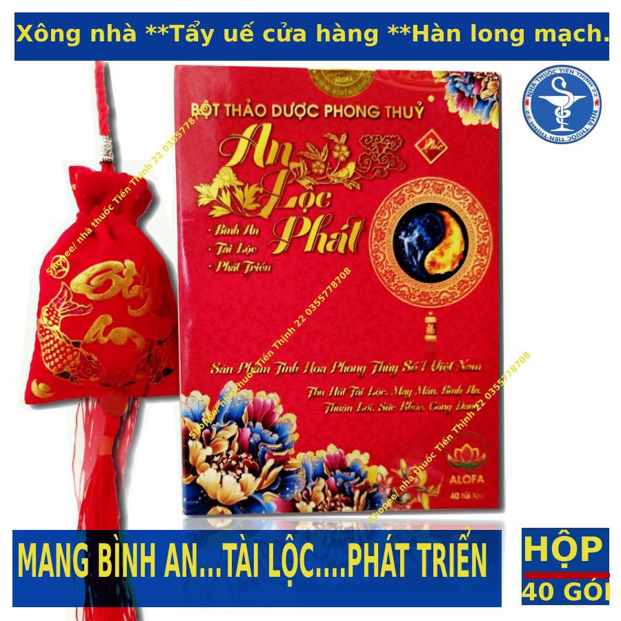 BỘT THẢO DƯỢC PHONG THỦY AN LỘC PHÁT (ALOFA 40 GÓI )