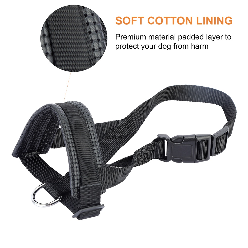 Rọ mõm cún cưng bằng nylon chống cắn an toàn có thể điều chỉnh