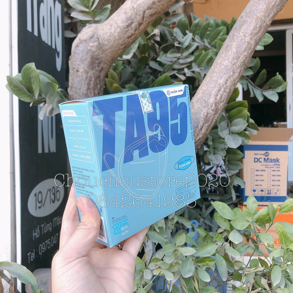 [HÀNG CÓ SẴN] Combo 10 - 50 Chiếc Khẩu Trang Y Tế 5D N95Y Tuấn Anh Ngăn Ngừa Bụi, Vi Khuẩn, Giọt Bắn