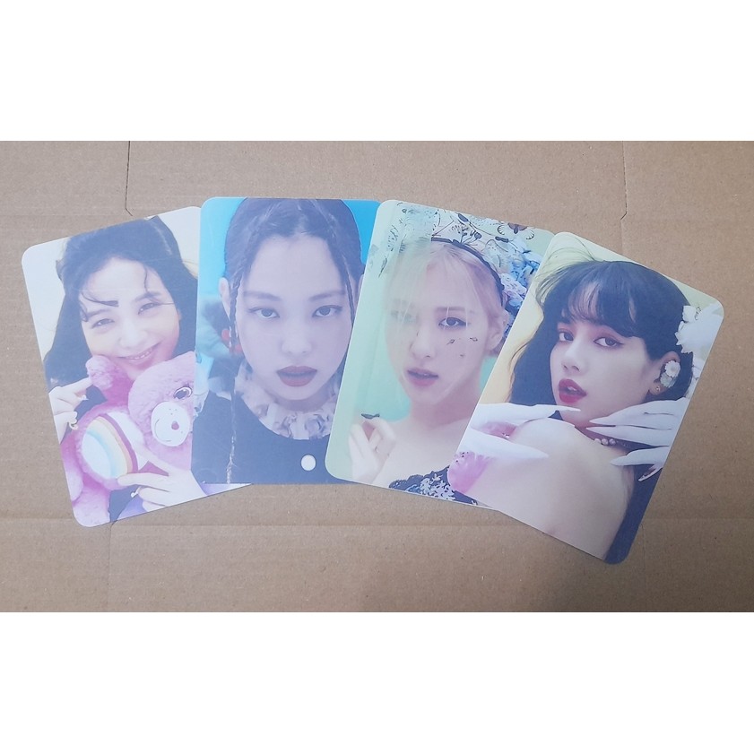 Bộ ảnh photocard fanmade BLACKPINK Season's Greeting 2021 Ktown4u preorder gift E56