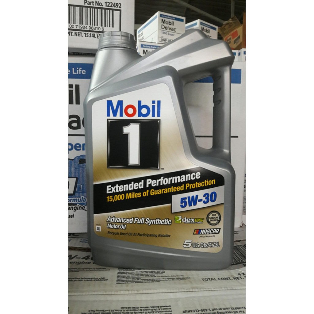 Dầu nhớt Mobil 1 5W-30 EP 4730ml - Dầu nhớt Mobil nhập khẩu Mỹ