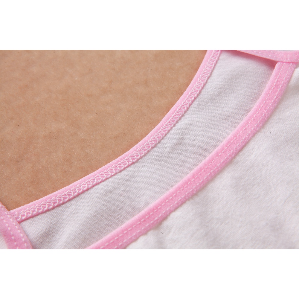 SMY Bộ 4 Áo lót vải cotton Mềm Thoáng Khí In Họa Tiết Hoạt Hình Màu Sắc Ngẫu Nhiên Cho Bé Gái 8-15 Tuổi