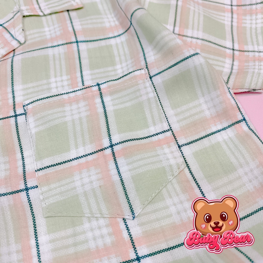 Đồ bộ tole Pijama đùi mặc nhà bé trai Baby Bear 8-50kg