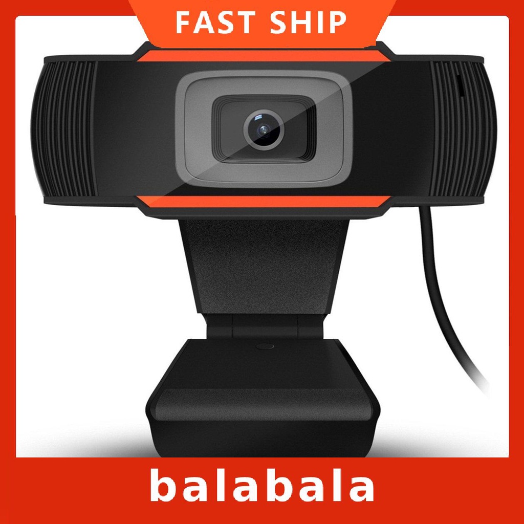 Webcam A870 HD xoay quay video mạng USB có micro cho máy tính PC