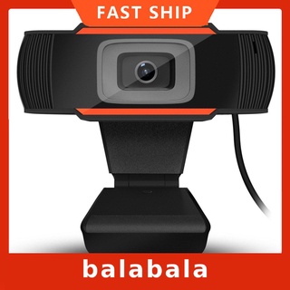 Webcam A870 Hd Usb Có Thể Xoay Kèm Micro Tiện Dụng Cho Máy Tính Pc
