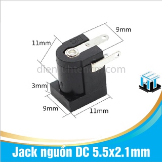 Combo 10 cái Jack nguồn DC - Size 5.5x2.1mm ( DC-005)