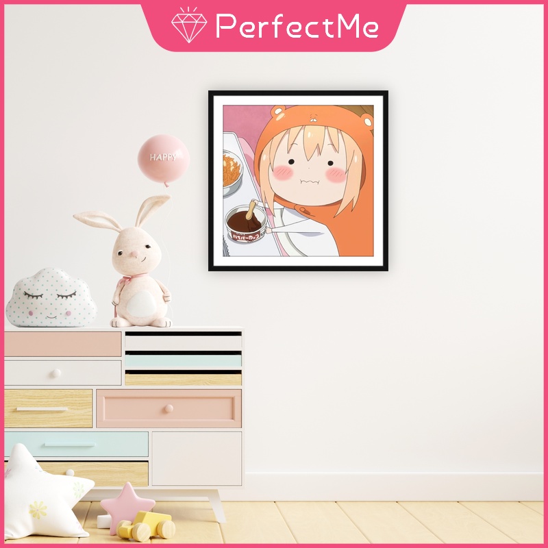 (Hàng Sẵn Sàng Đến Tàu) Cô Gái Khô! Bộ Tranh Đính Đá Tự Làm Kích Thước 30X30Cm Họa Tiết Đơn Giản Hiện Đại Trang Trí Nhà Cửa