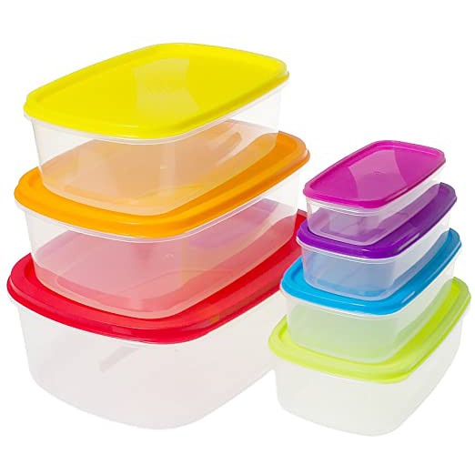 Set 3 hộp nhựa Vi Sóng  Đa Màu | BigBuy360 - bigbuy360.vn