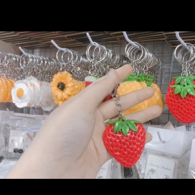 Móc khoá hoa quả siêu Cute 😍