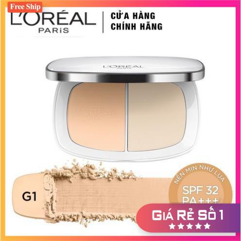 Phấn nền mịn da L'Oreal Paris True Match 8g (phấn phủ)