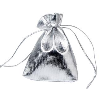 25Pcs Jewelry Bag Metallic Foil Cloth Bundle Bag Gift Packaging Drawstring Pouch