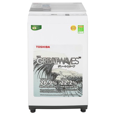 Máy giặt Toshiba 7Kg AW-K800AV(WW) Mẫu Mới 2021 sản xuất tại Thái Lan- Hàng chính hãng