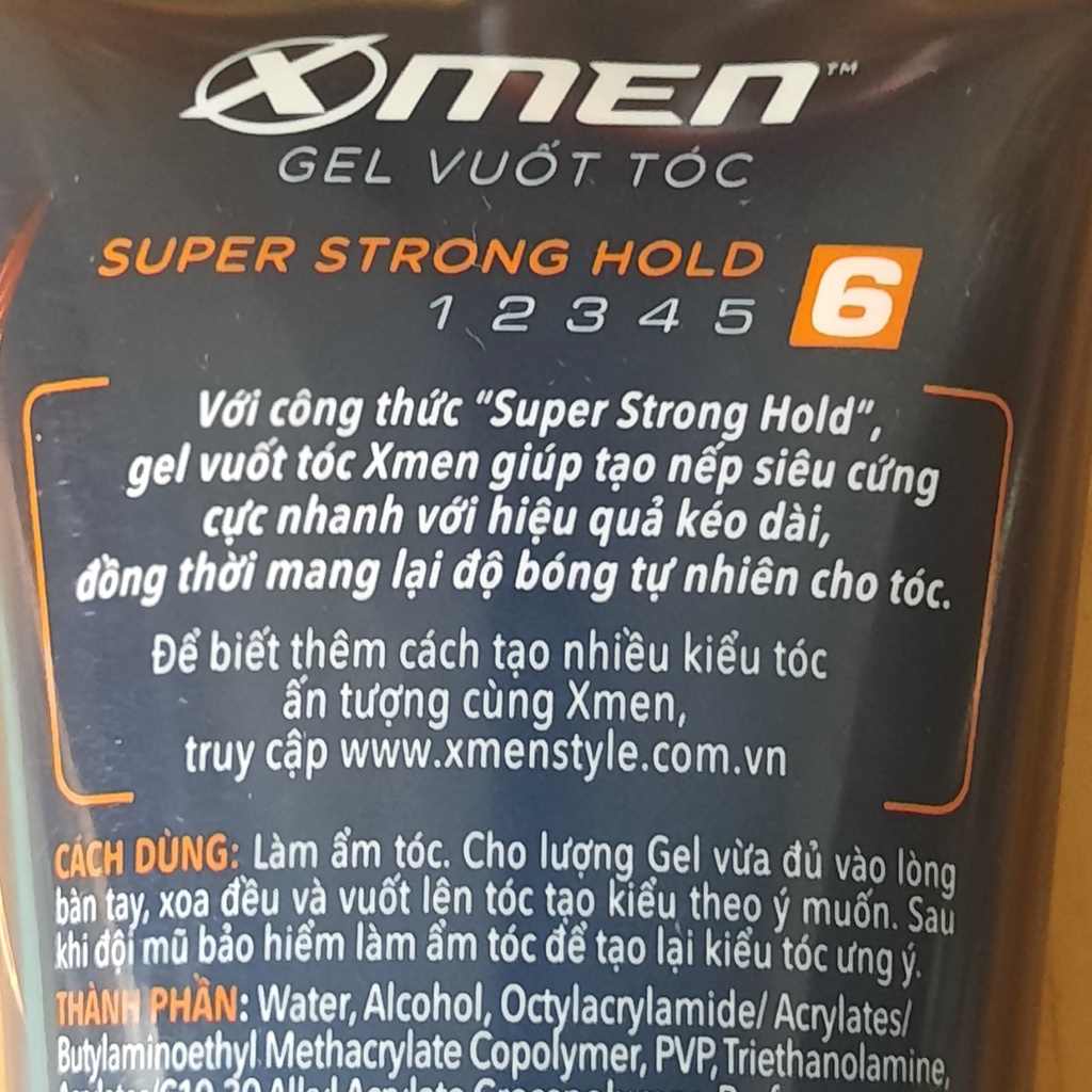 Gel vuốt tóc XMEN 150g - BACH HOA HV