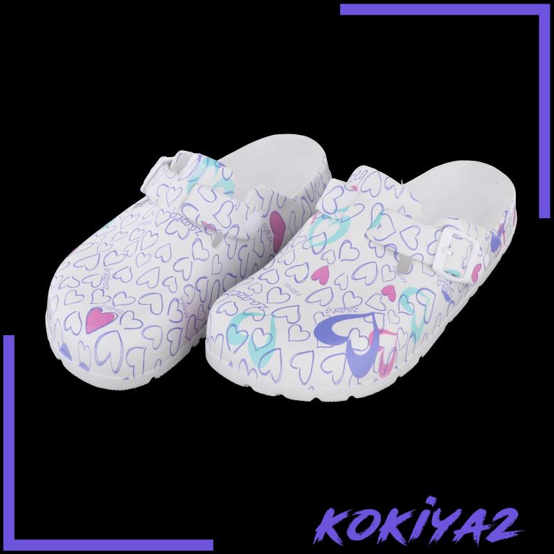 [KOKIYA2]1Pair Women Men Doctor Nurse Clog Mules Slipper Beach Shoes