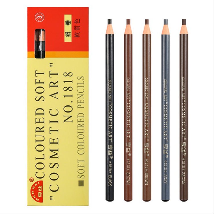 Chì Kẻ Mày Xé Hàng Nội địa Trung Siêu Sắc Nét, Bền Màu 12Cm