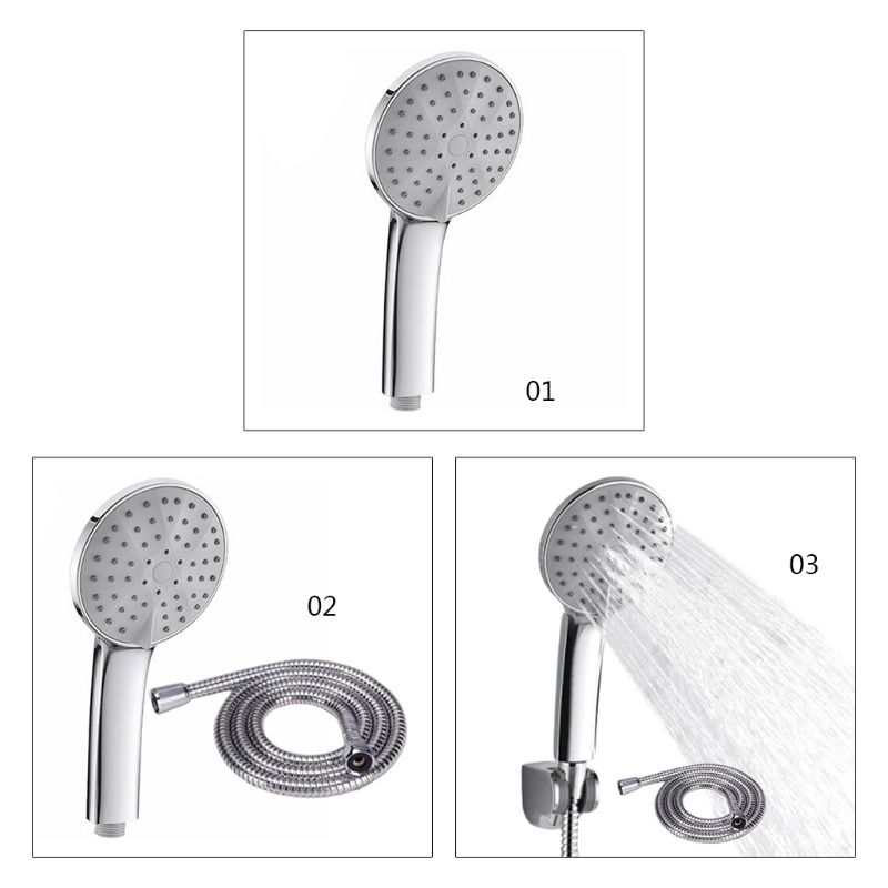 Vòi Hoa Sen Áp Suất Cao Tháo Rời Được 4 S