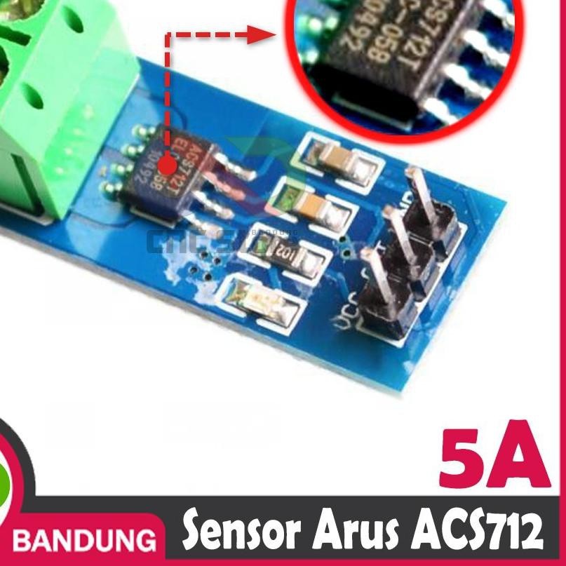 Mô Đun Cảm Biến Dòng Điện Acs712 5a Cho Arduino Uno Nano Mega