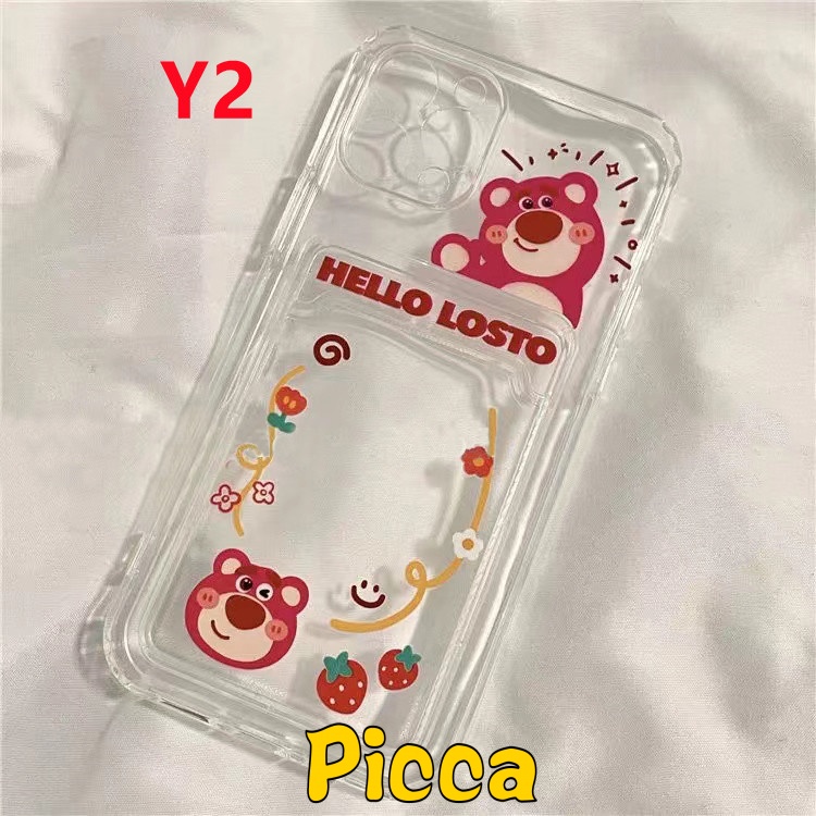 Ốp Điện Thoại Mềm Trong Suốt Có Ngăn Đựng Thẻ Cho Realme 10 Pro C25 C25S C25Y C11 2021 C15 C20 C21Y Narzo 20 Narzo 30A C20A C12