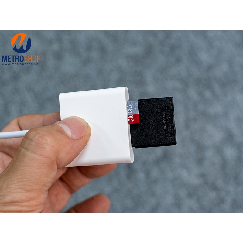 ĐẦU ĐỌC THẺ NHỚ CHO ĐIỆN THOẠI VÀ MÁY TÍNH BẢNG (SD/MICRO SD/USB)