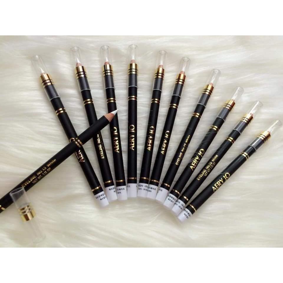 chì kẻ viền trong mắt aeryjo màu trắng