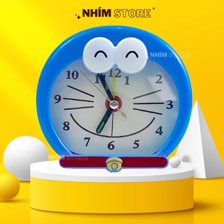 Đồng Hồ Báo Thức Để Bàn Anime Mèo Máy Doraemon Đáng Yêu - Đồng Hồ Báo Thức Nhím Store Chuông Kêu To Giá Rẻ