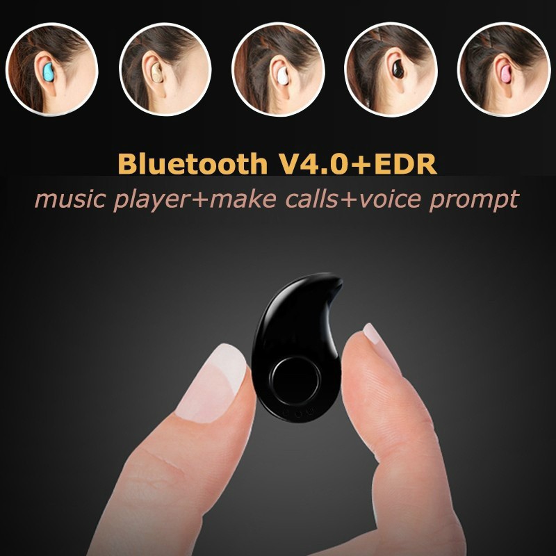 Mẫu mới nhất Nhỏ Không dây Bluetooth Trong tai Âm thanh nổi Tai nghe Dành cho iPhone Android