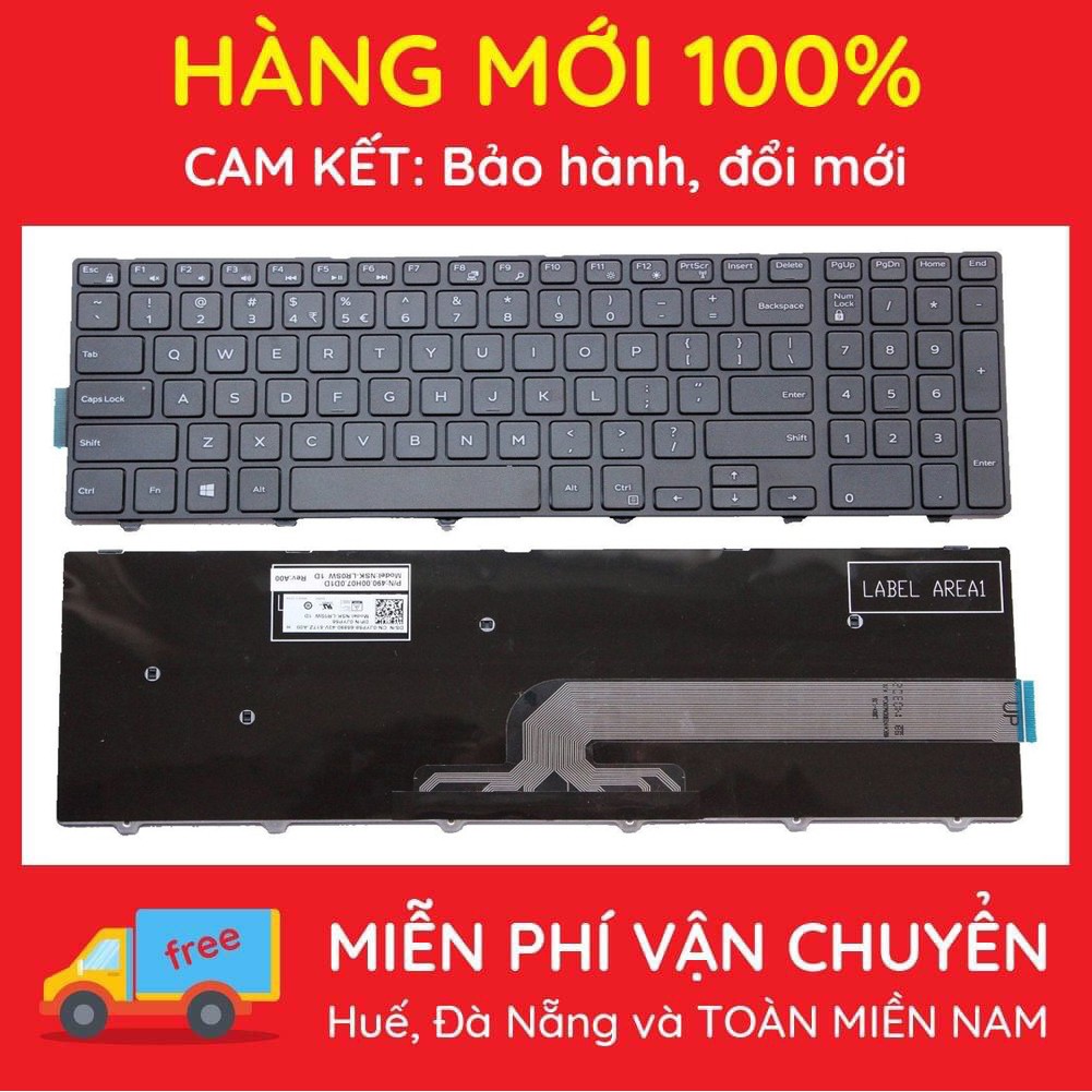 (Bảo Hành 12 Tháng)Bàn phím Laptop Dell Inspiron 5748 5749 5755 5758 5759 7557 7559 Hàng Mới 100% Bảo Hành Toàn Quốc